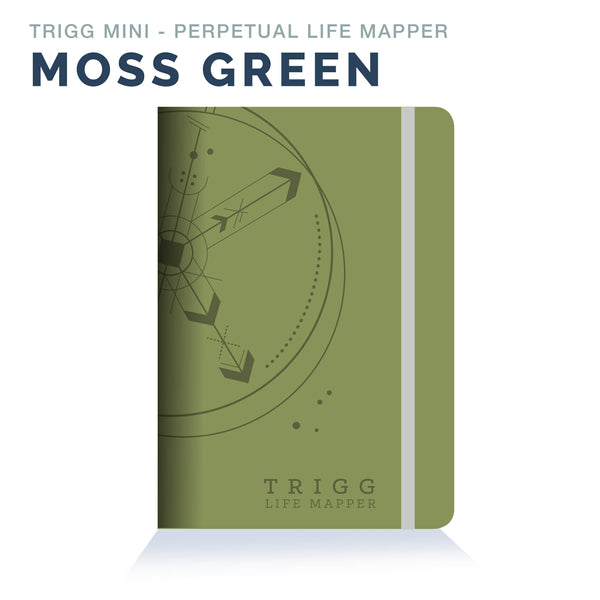 This edition is one of four which can guide you across an entire 12 months. It is a 144 page diary. For fans of previous Trigg products you will find all the features from our Life Mapper, the only difference is the number of pages. 